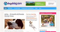 Desktop Screenshot of dogsblog.com